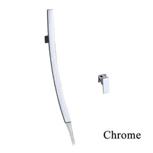 Load image into Gallery viewer, Black/Chrome/Brushed Bathtub Faucet Mixer Basin Tap Shower Waterfall Long Spout Tub Bathroom Faucet Hot And Cold Water Mixer