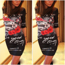 Load image into Gallery viewer, Fashion Printed Casual Summer Dress