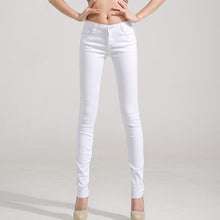 Load image into Gallery viewer, Slim waist jeans skinny low rise