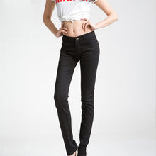 Load image into Gallery viewer, Slim waist jeans skinny low rise