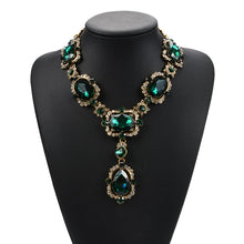 Load image into Gallery viewer, Fashion Necklace Luxury Geometric Square Glass
