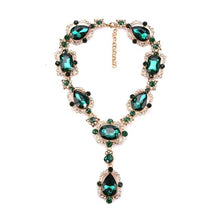 Load image into Gallery viewer, Fashion Necklace Luxury Geometric Square Glass
