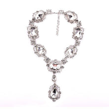 Load image into Gallery viewer, Fashion Necklace Luxury Geometric Square Glass
