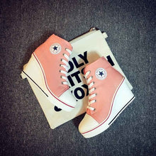 Load image into Gallery viewer, Canvas Shoes Wedges Platform Sneakers 8cm Heels

