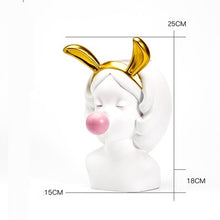Load image into Gallery viewer, Cute Girl Bubble Gum Decoration Vase
