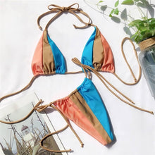 Load image into Gallery viewer, Sexy Splicing Bikini

