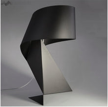 Load image into Gallery viewer, Nordic Style Modern Minimalist Creative Table Lamp Black Iron
