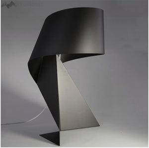 Nordic Style Modern Minimalist Creative Table Lamp Black Iron