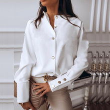 Load image into Gallery viewer, Elegant White Blouse Tunic
