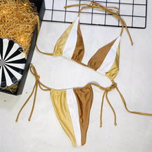 Load image into Gallery viewer, Halter Leopard Bikini
