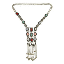 Load image into Gallery viewer, Long Ethnic Necklace Pendant
