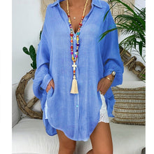 Load image into Gallery viewer, Cotton Linen Top/Blouse or Tunic
