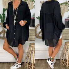 Load image into Gallery viewer, Cotton Linen Top/Blouse or Tunic
