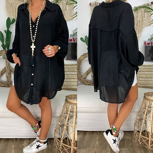 Cotton Linen Top/Blouse or Tunic