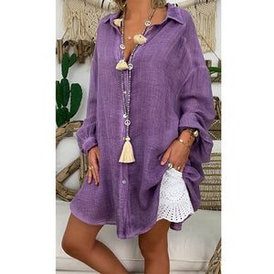 Cotton Linen Top/Blouse or Tunic