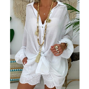 Cotton Linen Top/Blouse or Tunic