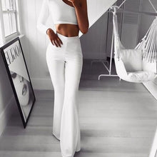 Load image into Gallery viewer, Wide Leg Stretch Flared Trousers Bell-bottom Pants
