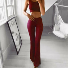 Load image into Gallery viewer, Wide Leg Stretch Flared Trousers Bell-bottom Pants
