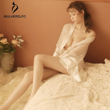 Load image into Gallery viewer, Sexy Nightwear Long Sleeve Cardigan
