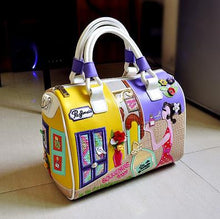 Load image into Gallery viewer, Super quality Women Handbag Shoulder boston Bag tote Italian Leather Bags Sac A Main Borse Candy Color Luxury Handbags
