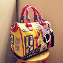 Load image into Gallery viewer, Super quality Women Handbag Shoulder boston Bag tote Italian Leather Bags Sac A Main Borse Candy Color Luxury Handbags
