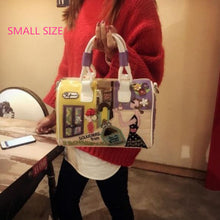 Load image into Gallery viewer, Super quality Women Handbag Shoulder boston Bag tote Italian Leather Bags Sac A Main Borse Candy Color Luxury Handbags
