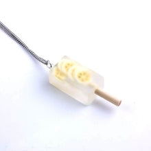Load image into Gallery viewer, Handmade Resin Popsicle Fruit Pendant Necklace for Women
