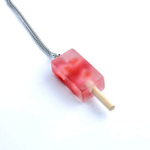 Load image into Gallery viewer, Handmade Resin Popsicle Fruit Pendant Necklace for Women
