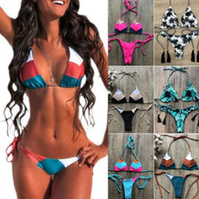 Load image into Gallery viewer, Halter Bandage Triangle Swimming Bathing
