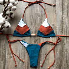 Load image into Gallery viewer, Halter Bandage Triangle Swimming Bathing
