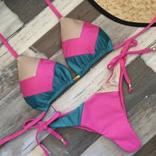 Load image into Gallery viewer, Halter Bandage Triangle Swimming Bathing
