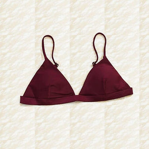 Micro Bikini Solid Beach Brazilian Thong