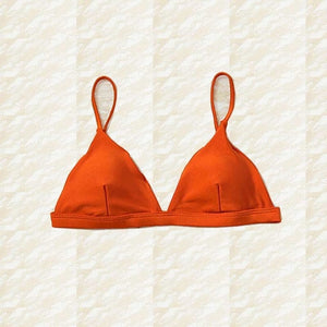Micro Bikini Solid Beach Brazilian Thong