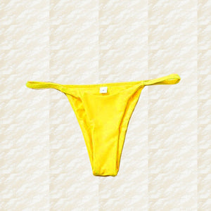 Micro Bikini Solid Beach Brazilian Thong