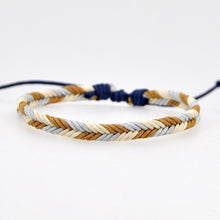Load image into Gallery viewer, Handmade Vintage Rope Charm Bracelet For Women Men Brown Adjustable String Bracelet Jewelry
