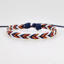 Load image into Gallery viewer, Handmade Vintage Rope Charm Bracelet For Women Men Brown Adjustable String Bracelet Jewelry
