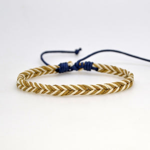 Handmade Vintage Rope Charm Bracelet For Women Men Brown Adjustable String Bracelet Jewelry