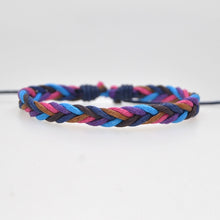 Load image into Gallery viewer, Handmade Vintage Rope Charm Bracelet For Women Men Brown Adjustable String Bracelet Jewelry

