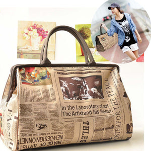Women Retro Bags Tote Purse Leather Women Messenger Hobo Bag Messenger Purse Satchel Vintage  Travel Bags