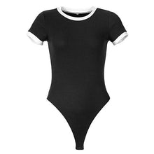 Load image into Gallery viewer, Women Bodysuits Patchwork Solid Street Casual Romper
