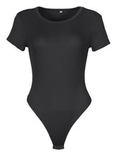 Load image into Gallery viewer, Women Bodysuits Patchwork Solid Street Casual Romper
