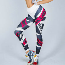 Load image into Gallery viewer, New Women Yoga Pants High Waist Elastic Gym Fitness Sports Leggings Tights Running Sportswear Woman Printed Training Trousers
