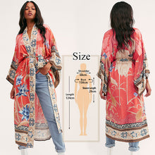 Load image into Gallery viewer, Bikini Cover-up Kimono Cardigan Sexy Hollow Out Summer Dress
