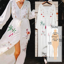 Load image into Gallery viewer, Bikini Cover-up Kimono Cardigan Sexy Hollow Out Summer Dress
