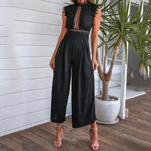 Load image into Gallery viewer, Sexy Sleeveless Backless Ruffled Jumpsuit
