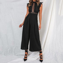 Load image into Gallery viewer, Sexy Sleeveless Backless Ruffled Jumpsuit
