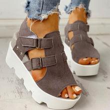 Load image into Gallery viewer, SARAIRIS 2020 Fashion Summer Platform Wedge High Heels Casual Comfortable Light Leisure Shoes Woman Sandals Women Shoes Female
