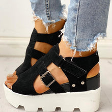 Load image into Gallery viewer, SARAIRIS 2020 Fashion Summer Platform Wedge High Heels Casual Comfortable Light Leisure Shoes Woman Sandals Women Shoes Female
