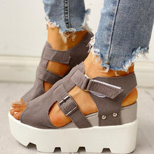 Load image into Gallery viewer, SARAIRIS 2020 Fashion Summer Platform Wedge High Heels Casual Comfortable Light Leisure Shoes Woman Sandals Women Shoes Female

