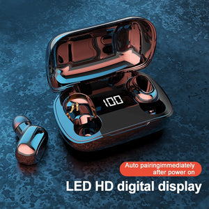 Bluetooth Wireless Headphones with Microphone - Noise Cancelling